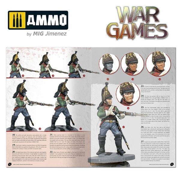 Ammo of Mig 6285 How to Paint Miniatures for Wargames (English)