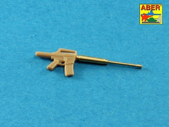 Aber 35L-221 Set of barrels for US M16A1 or M231 5,56mm gun barrels x 6 pcs. 1/35