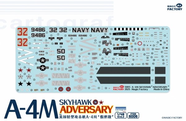 Magic Factory 5005 A-4M Skyhawk "Adversary" 1/48