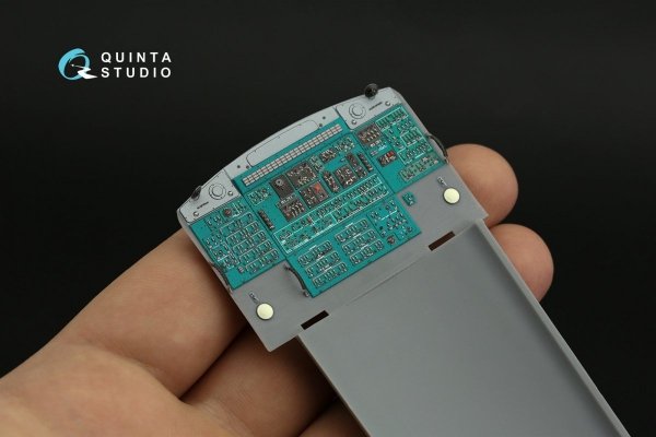 Quinta Studio QD35077 Ka-29 3D-Printed &amp; coloured Interior on decal paper (Trumpeter) 1/35