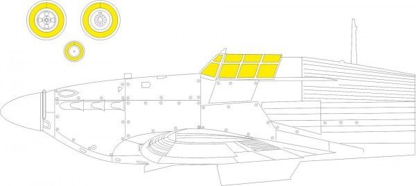 Eduard JX306 Hurricane Mk. IIb TFace REVELL 1/32