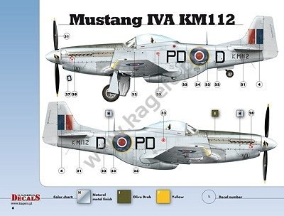 Kagero KD32003 Mustangs over Europe Part 1 Nos. 303 &amp; 309 Squadrons 1/32
