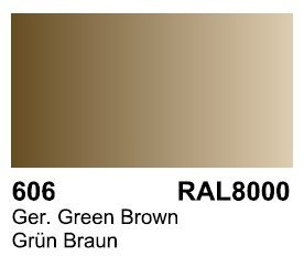 Vallejo 70606 Surface German Green Brown RAL 8000 17ml.