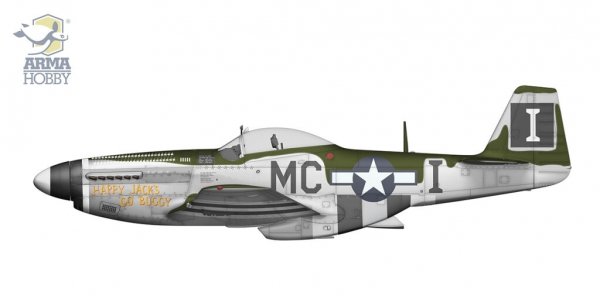 Arma Hobby 70070 P-51D Mustang 1/72