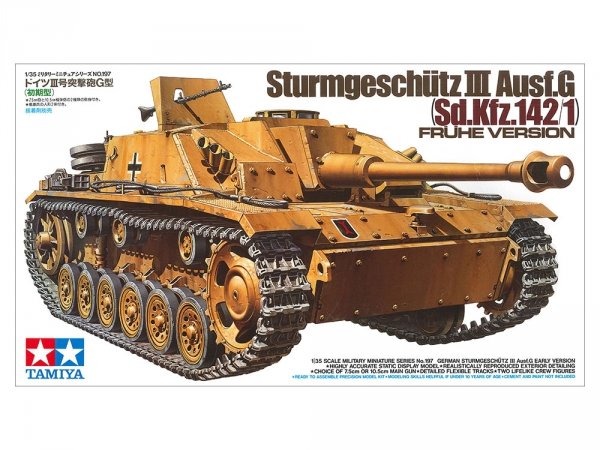 Tamiya 35197 German Sturmgeschtz III Ausf.G Early Version (1:35)