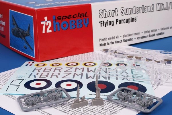 Special Hobby 72438 Short Sunderland Mk.I/II ‘The Flying Porcupine’ 1/72