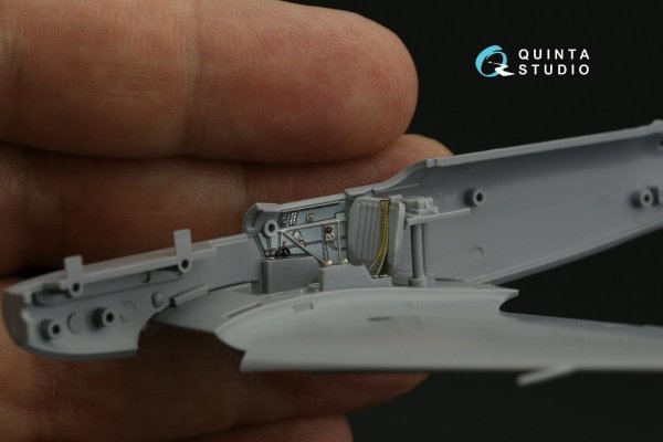 Quinta Studio QD72056 Yak-9D 3D-Printed &amp; coloured Interior on decal paper (Zvezda) 1/72