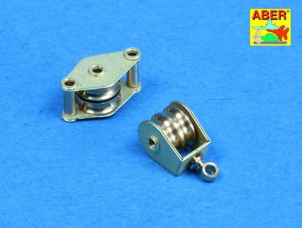 Aber R-09n All-purpose double Pulley x2 pcs.