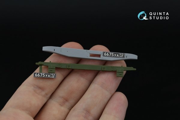 Quinta Studio QD35152 GAZ-66 3D-Printed &amp; coloured Interior on decal paper (Zvezda) 1/35