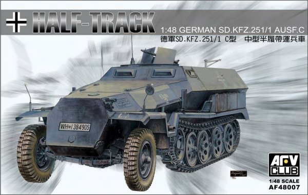 AFV Club 48007 Sd.Kfz. 251/1 ausf. C (1:48)