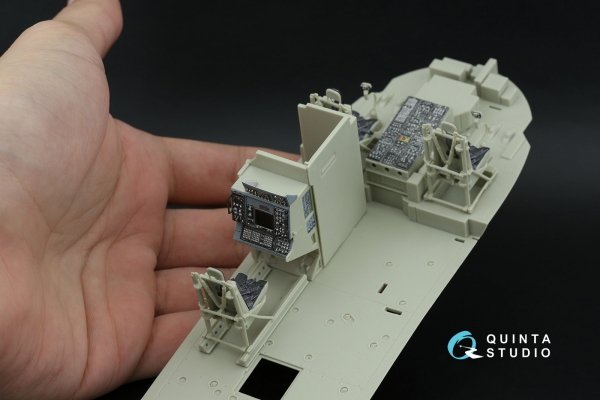 Quinta Studio QD35168 SН-60B Seahawk 3D-Printed &amp; coloured Interior on decal paper (Kitty Hawk) 1/35