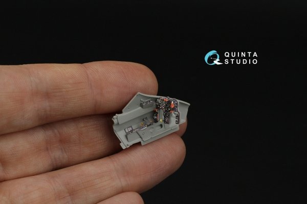 Quinta Studio QD48657 Hs 129B-2 3D-Printed &amp; coloured Interior on decal paper (Takom) 1/48