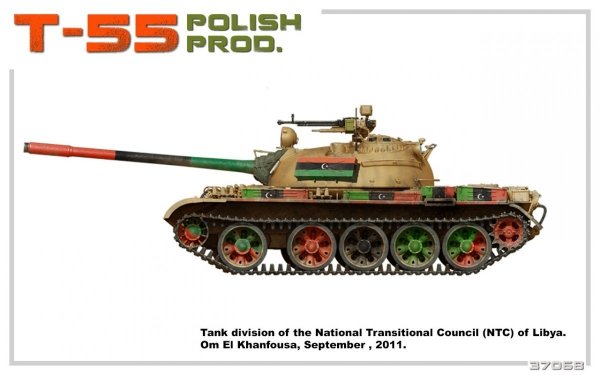 MiniArt 37068 T-55 POLISH PRODUCTION 1/35