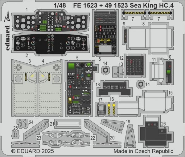 Eduard 491523 Sea King HC.4 AIRFIX 1/48