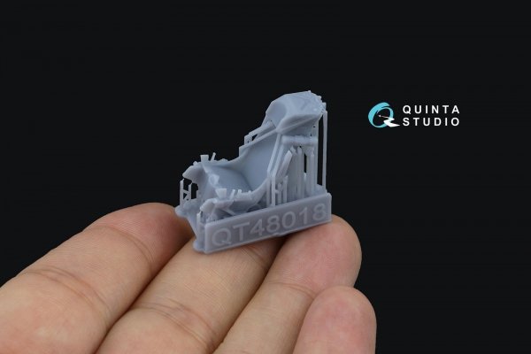 Quinta Studio QR+48073 K-36DM (initial release) ejection seat (for Su-17M3/M4/UM3/22, Su-24, MiG-29 9-12 Early aircraft) (All kits) 1/48
