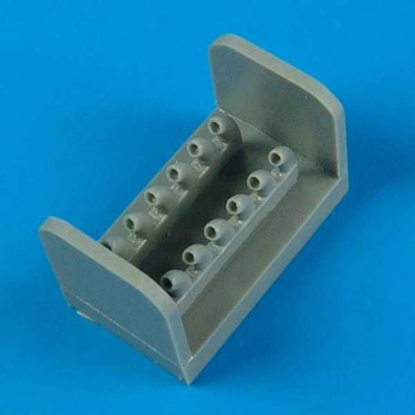 Quickboost QB72361 Curtiss P-40B exhaust 1/72