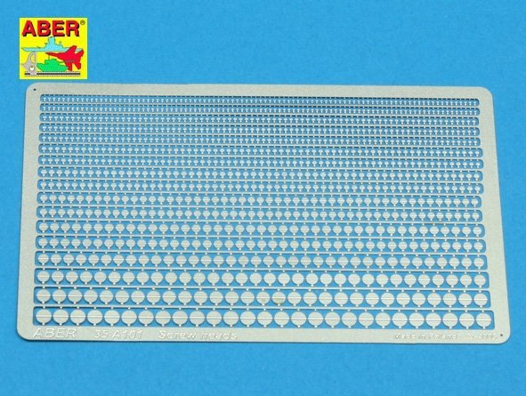 Aber 35A101 Screw heads (1:35)
