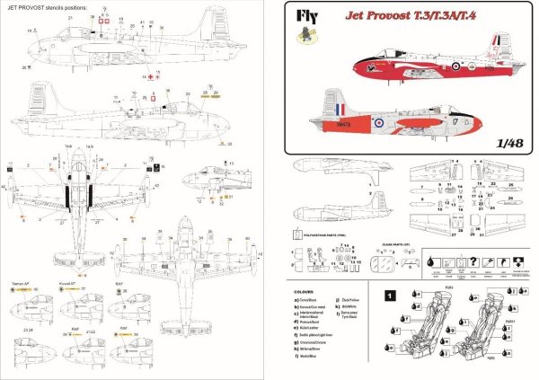 Fly 48017 Jet Provost T.3/T.3A 1:48