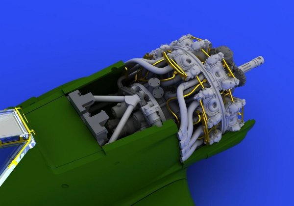 Eduard 672082 Fw 190A-8 engine 1/72 (EDUARD)