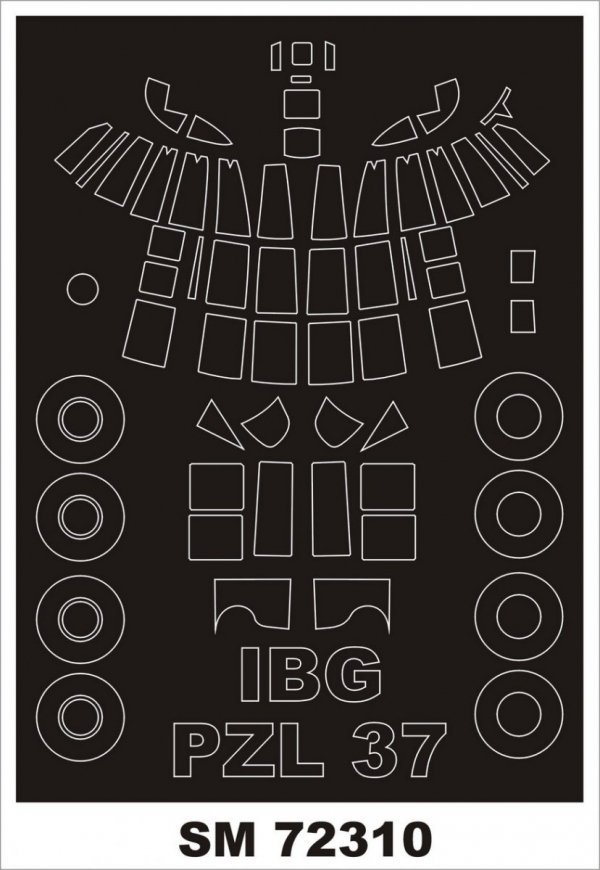 Montex SM72310 PZL.37 Los IBG 1:72