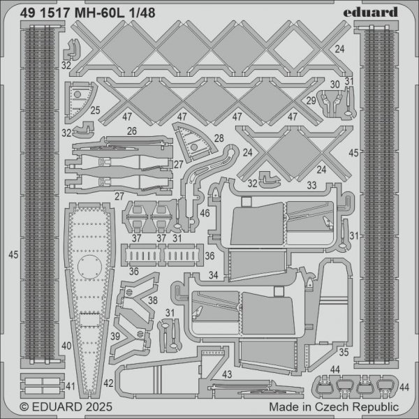 Eduard 491517 MH-60L ICM 1/48