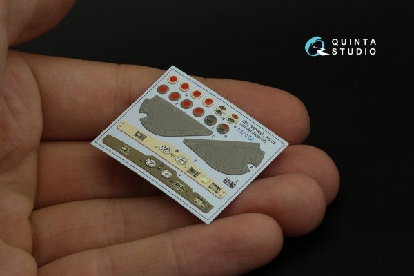 Quinta Studio QD35046 Bantam 40 BRC 3D-Printed &amp; coloured Interior on decal paper ( Mini Art ) 1/35