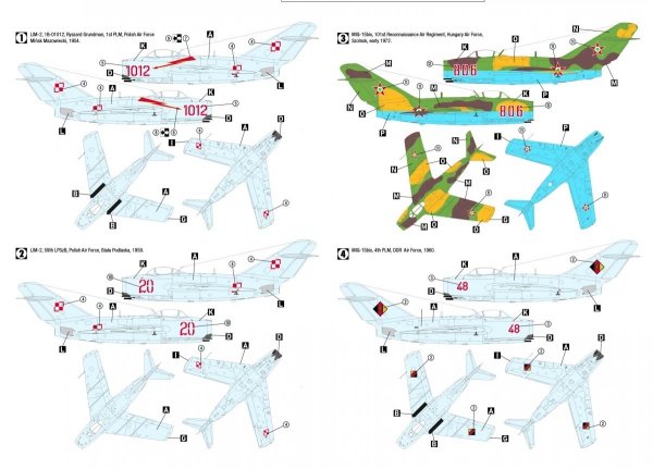 Hobby 2000 48008 MIG-15bis / LIM-2 1/48