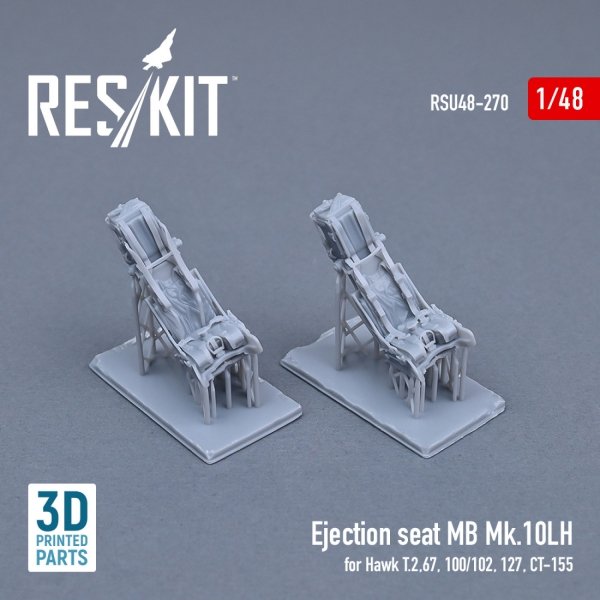 RESKIT RSU48-0270 EJECTION SEAT MB MK.10LH FOR HAWK T.2,67,100/102,127,CT-155 (3D PRINTED) 1/48