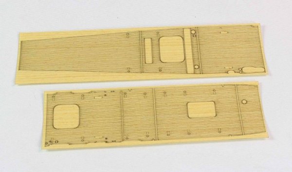 Hasegawa QG52 (72152) Wooden deck for aircraft carrier Akagi 1/700