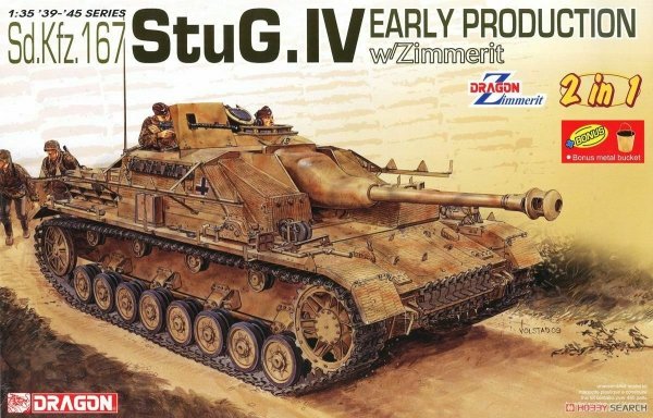 Dragon 6615 Sd.Kfz. 167 StuG. IV Early Production with Zimmerit 1/35