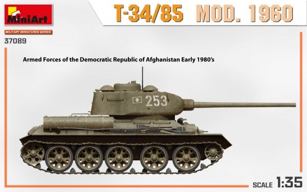 MiniArt 37089 T-34/85 MOD. 1960 1/35