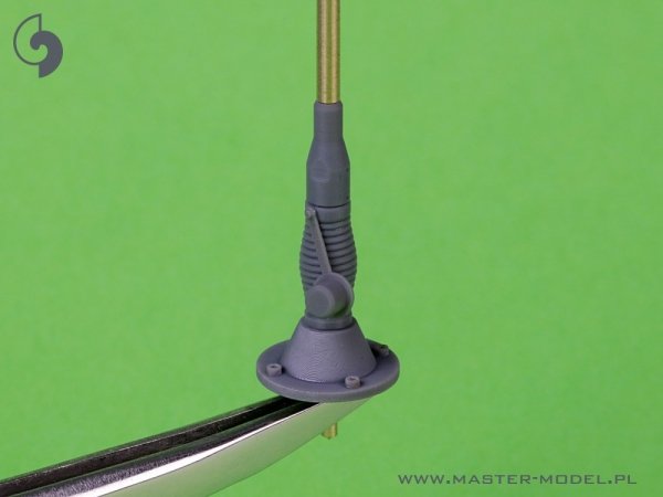 Master GM-16-007 Antena Comrod VHF3088VM - używana na czołgu Leopard 2 A7V oraz innych pojazdach (2 szt.) - wersja PROSTA 1/16