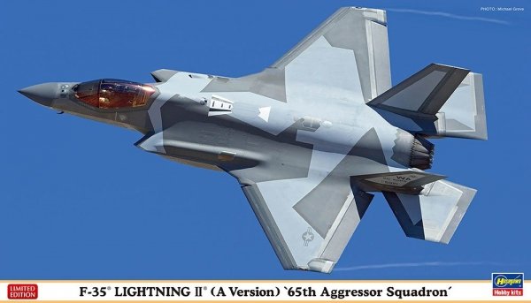 Hasegawa 02420 F-35 LIGHTNING II (A Version) 65th Aggressor Squadron 1/72