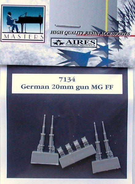 Aires 7134 German 20mm gun MG FF 1/72 