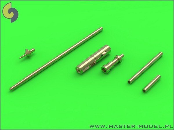 Master AM-48-089 MiG-15 &amp; MiG-15bis - gun barrels set, antenna base &amp; Pitot Tube (1:48)