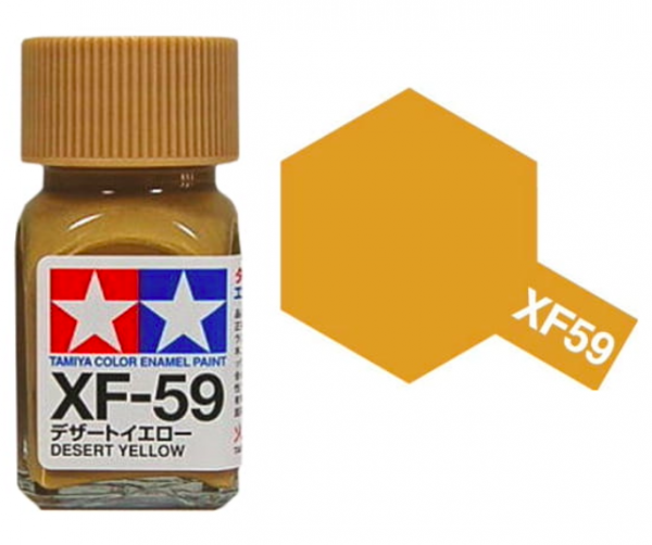 Tamiya XF59 Desert Yellow (80359) Enamel Paint