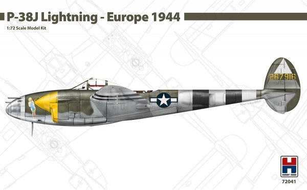 Hobby 2000 72041 P-38J Lightning - Europe 1944 1/72
