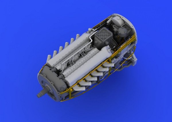 Eduard 648200 Spitfire Mk. VIII engine 1/48 (EDUARD)