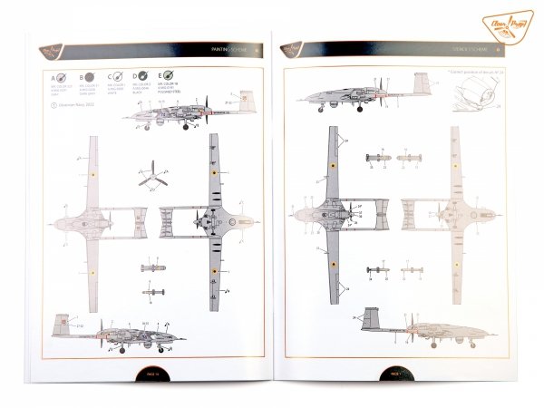 Clear Prop! CP3503 TB.2 UAV Ukrainian Navy STARTER KIT 1/35