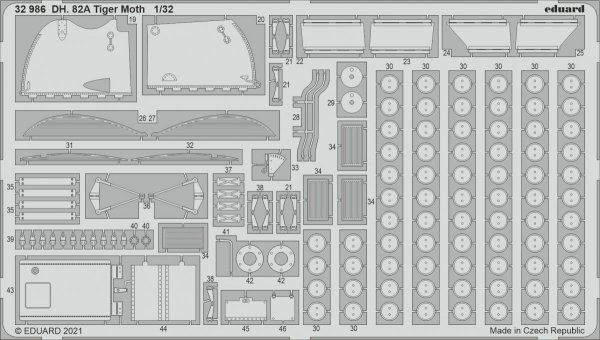 Eduard BIG33132 DH. 82A Tiger Moth ICM 1/32