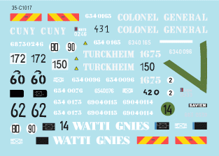 Star Decals 35-C1017 FORAD training centre 1/35