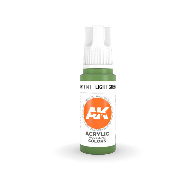AK Interactive AK11141 LIGHT GREEN – STANDARD 17ml