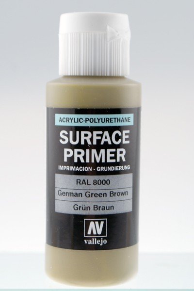 Vallejo 73606 Surface Primer German Green Brown 60ml