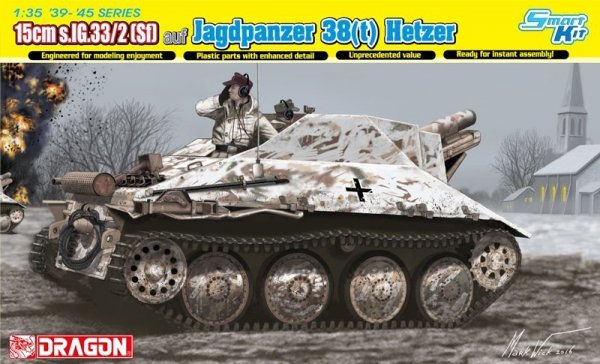 Dragon 6489 15cm s.IG.33/2(Sf) auf Jagdpanzer 38(t) Hetzer 1/35