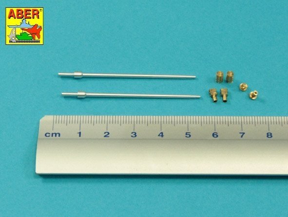 Aber 35L-317 Set of barrels for BMPT Object 199 “Ramka” Terminator 2 x 2A45 mm, 2 x AGS-17 30 mm 1/35