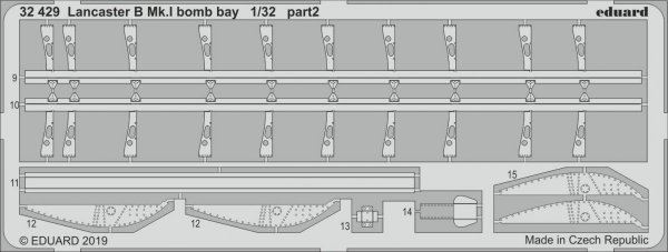 Eduard 32429 Lancaster B Mk. I bomb bay 1/32 HK MODELS