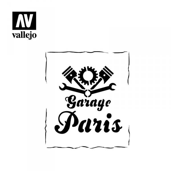 Vallejo ST-LET001 Vintage Garage Sign 1/35
