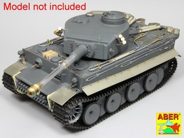 Aber 16140 Tiger I,E Tunezyjski z 501 Abt.- Turret pod / Zasobnik wieżowy 1/16