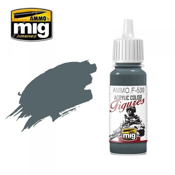 Ammo of Mig Jimenez F530 BLUISH GREY 17ML