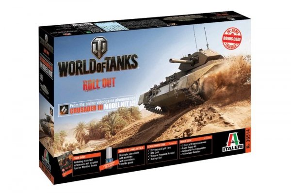 Italeri 36514 World of Tanks - CRUSADER III (1:35)